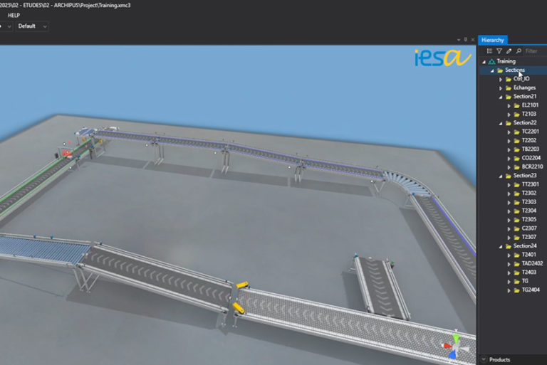 Module spécifique - Simulateur 3D ARCHITECT - Système Transitique