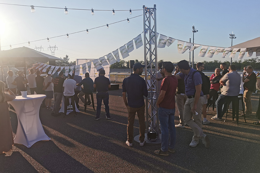 Moment de convivialité organisé par GCC