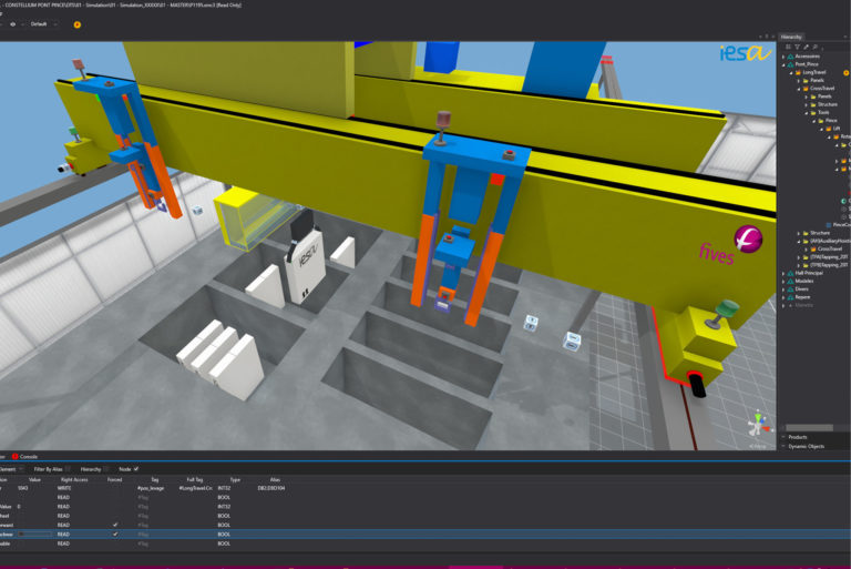 Programme Automate Pont Pince - Usine de Traitement Thermique Aluminium