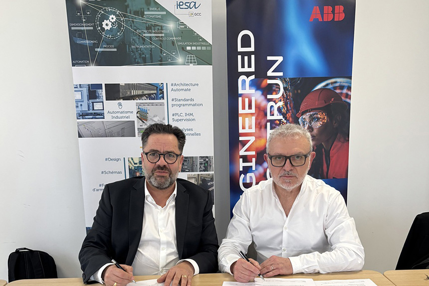 Signature d'un Partenariat entre IESA et ABB Automation