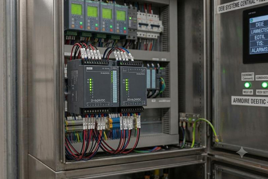 Armoire électrique : contrôle-commande